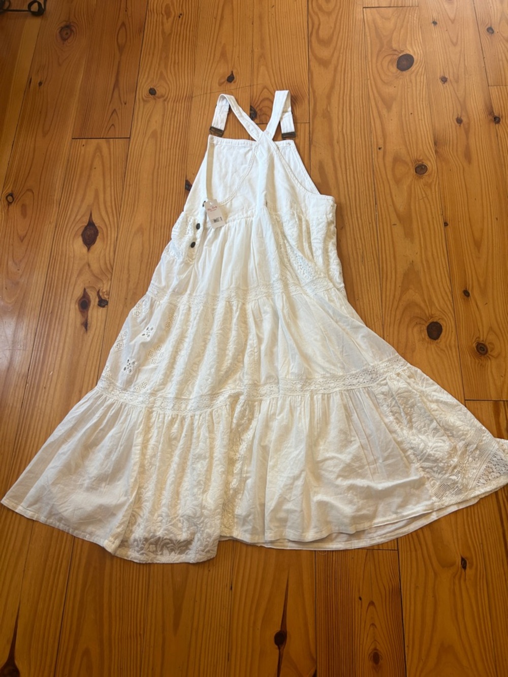 LuckyBra d Overall  Cutwork Maxi Dress - - Picture 10 of 10